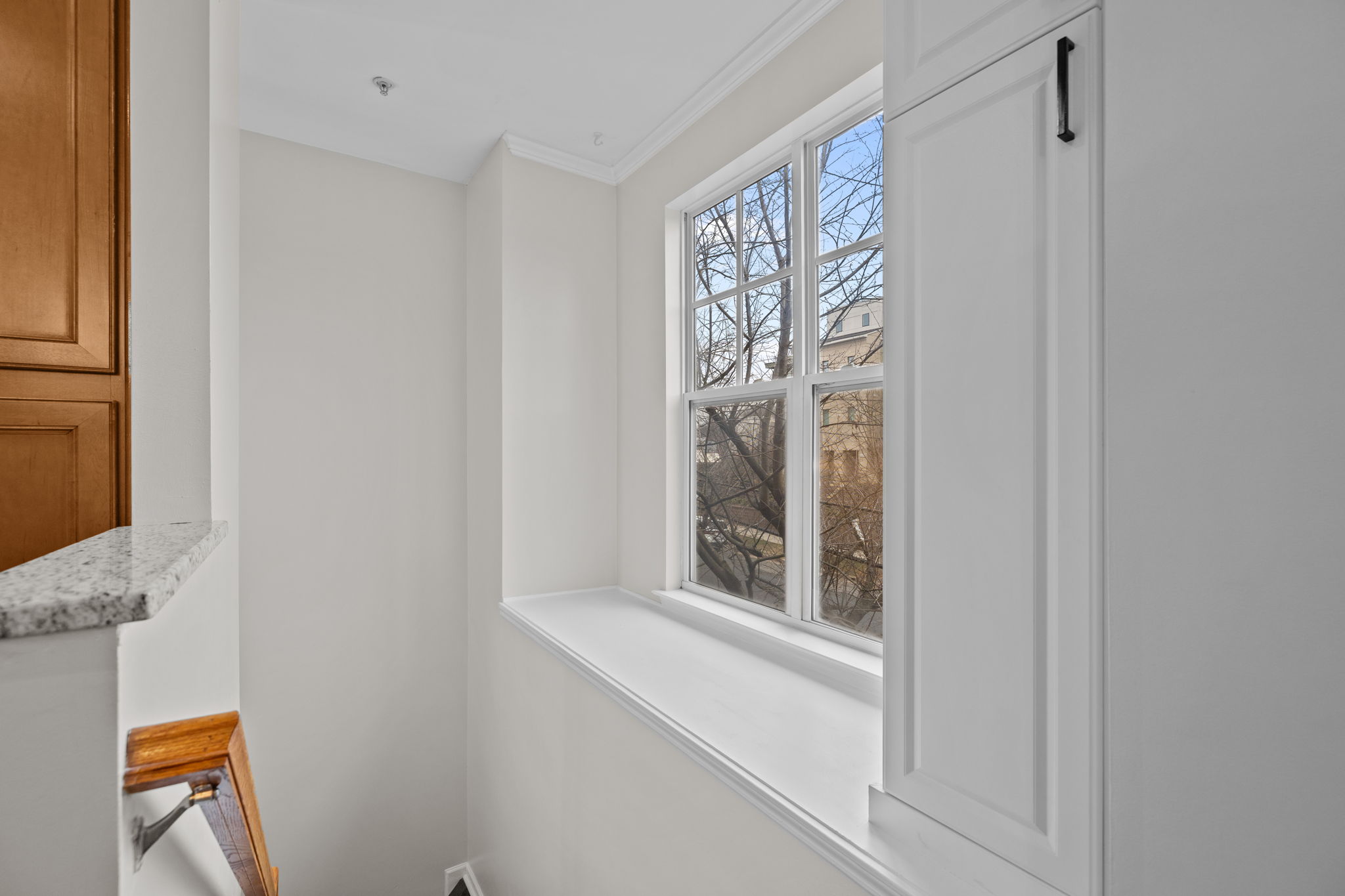 Entry and living area