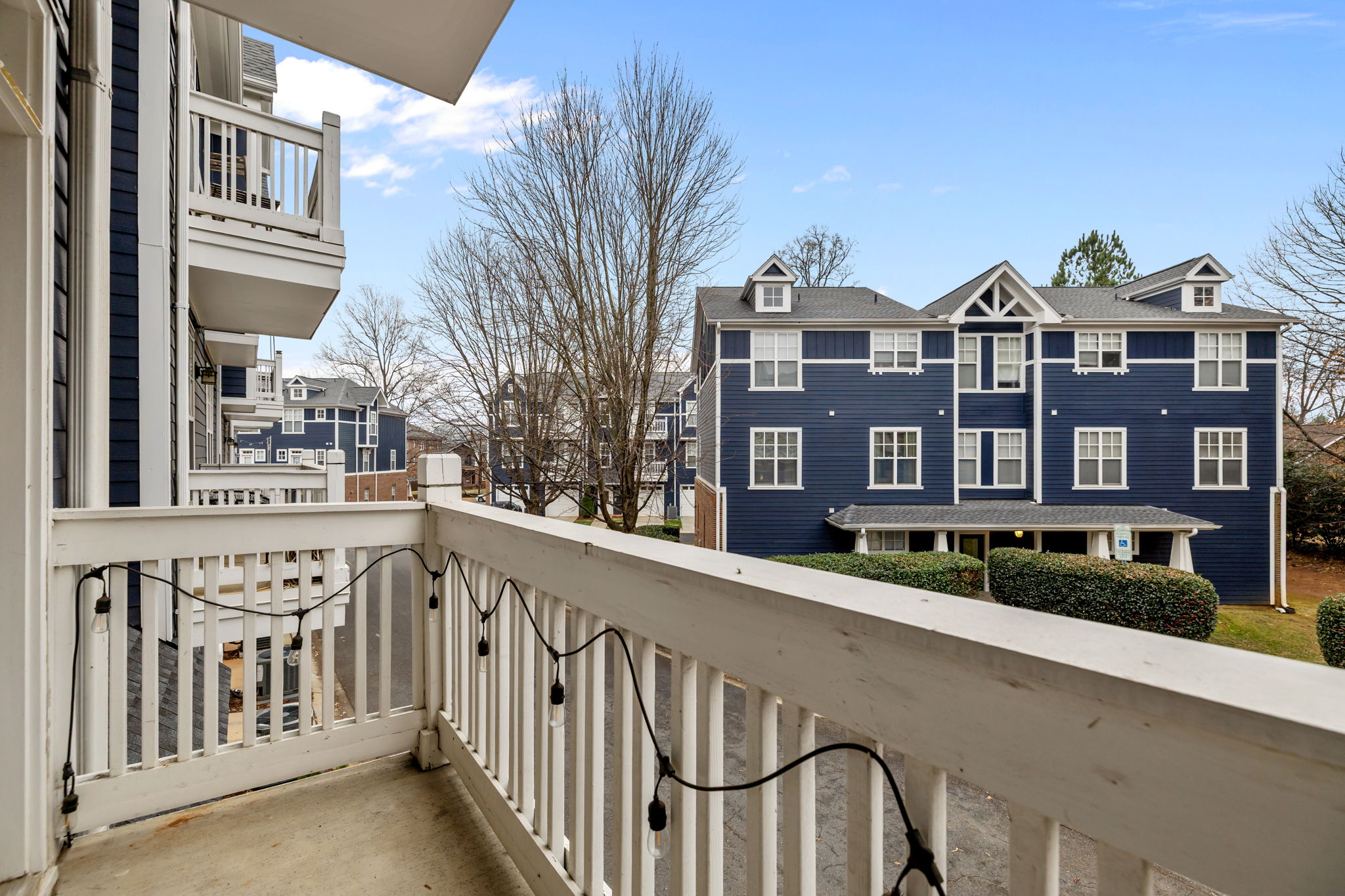 Balcony view of neighborhood