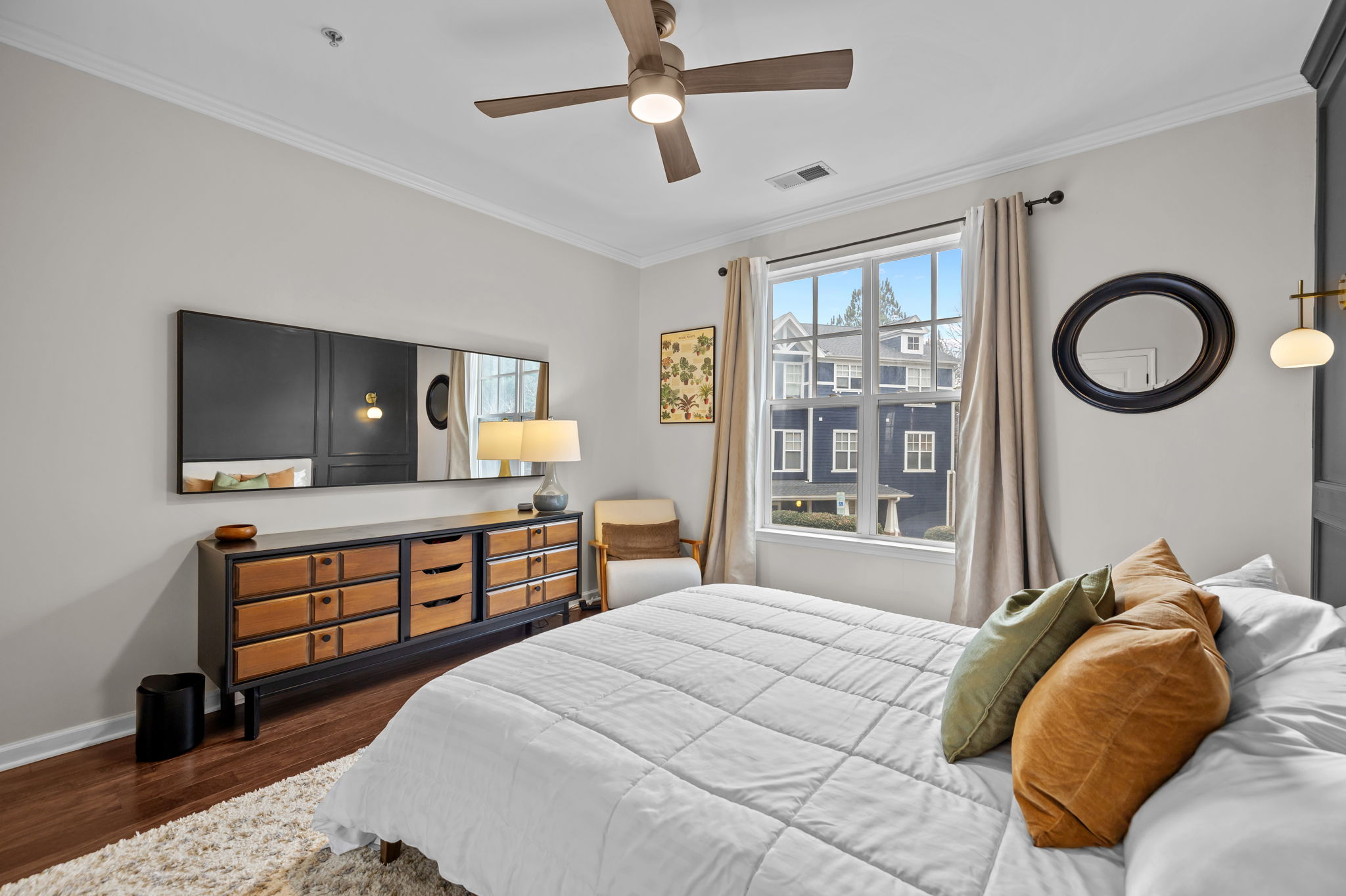 Primary bedroom view